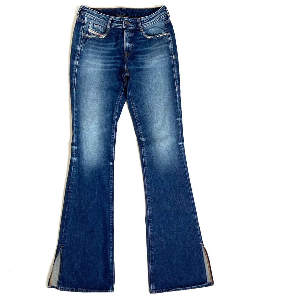 Diesel 1969 D-Ebbey Split Hem Bootcut Jean Size 28
